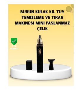 Mey İthalat® Şarjlı burun ve kulak kılı temizleme cihazı