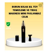 Mey İthalat® Şarjlı burun ve kulak kılı temizleme cihazı