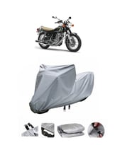 Yamaha SR 400  Gri Motosiklet Brandası ARKA ÇANTA UYUMLU DEĞİLDİR