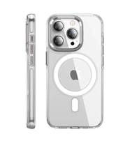Joko Apple İphone 15 Pro Max Kılıf Crystal Magsafe Kapak - Şeffaf