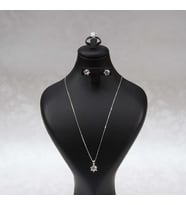 602 Zirkon Gümüş Set