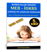 5. Sınıf Bursluluk Sınav Soruları (En Çok Çıkan Sorular)