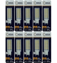 (10 Adet) Heka 7W (49W) 3000K (Gün Işığı) G9 Duylu Dim Edilebilir Led Kapsül Ampul