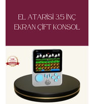 Şarjlı 3.5 İnç Retro Oyun Konsolu