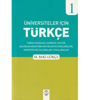 ÜNİVERSİTELER İÇİN TÜRKÇE - 1