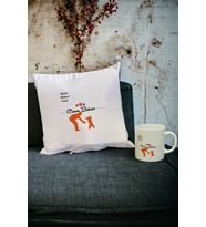 Canım Babam Kupa Bardak ve Yastık Set 002 (Beyaz)