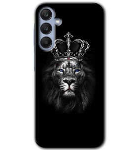 Galaxy A35 Kılıf HD Desen Baskılı Kılıf - King Lion