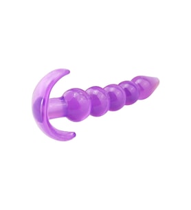 Plug - Vajinal Plug - 5 Boğumlu Silikonlu Trend Model Plug