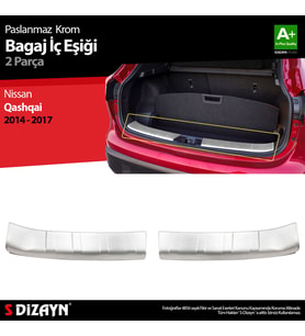 Nissan Qashqai 2 Krom Bagaj İç Eşiği 2014-2017