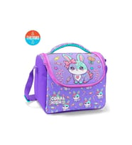 CORAL HIGH 37155 KIDS MOR MİLKA SU YEŞİLİ TAVŞAN DESENLİ THERMO BESLENME ÇANTASI