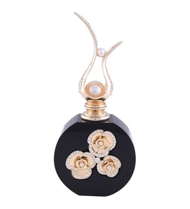 Lucky Art Siyah İncili Parfüm Şişesi 6 ml