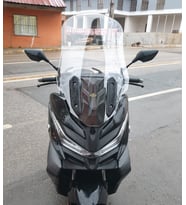 MOTOCAM Voge SR4 Ön Cam 2022-2026 Model 78cm Şeffaf Renkli 4mm UZUN