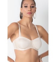 Miorre Sue Form Straplez Balenli Minimizer Toparlayıcı Sütyen (Ten)
