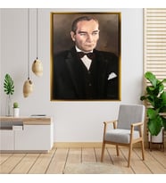 ÇERÇEVELİ ATATÜRK TABLO S515