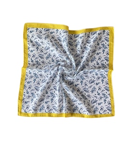 %100 Pamuklu Bandana Pamuklu Fular Çanta Aksesuarı Özel Desen Bandana 45X50 Cm