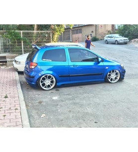 Hyundai Getz Uyumlu Yan Marşpiyel (Plastik)