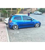 Hyundai Getz Uyumlu Yan Marşpiyel (Plastik)