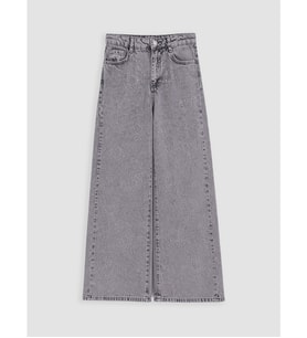 LCW Kids Karışık Wideleg Taşlı Kız Çocuk Jean Pantolon