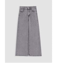 LCW Kids Karışık Wideleg Taşlı Kız Çocuk Jean Pantolon
