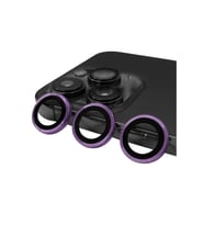 Apple iPhone 14 Pro Max Uyumlu Zore CL-07 Kamera Lens Koruyucu (Koyu Mor)