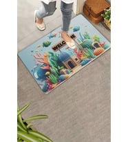 Valerine Life Akvaryum City Hoş Geldiniz Kapı Önü Paspası 45x70cm