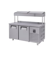 Iceinox Make Up Buzdolabı 330 Lt 2 Kapılı Yüksek (Gri)