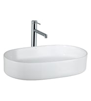 E-W1202 Tezgah Üstü Lavabo Parlak Beyaz
