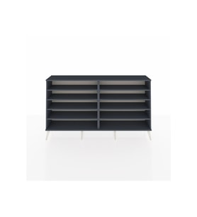 Arges Konsol 8 Raflı  176x30x99 Antrasit-Antrasit