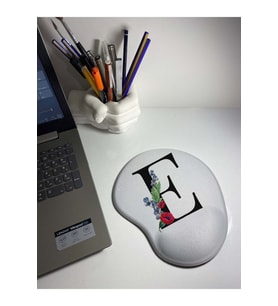 Harf Bakılı Bilek Destekli Mouse Pad
