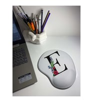Harf Bakılı Bilek Destekli Mouse Pad