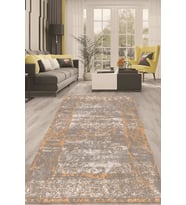 Dijital Kaymaz Taban Yıkanabilir Modern Renkli Salon Halısı Mutfak Halısı Yolluk ND-HT-444 (Çok Renkli)