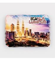 Malezya Kuala Lumpur Kırık Magnet (Karışık)