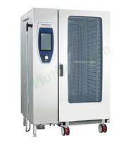 Öztiryakiler Okfg 202 C Gazlı Kombi Fırın, 20 X Gn 2/1 Tepsili, Kit Arabalı