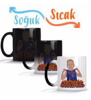 Godzingis Sihirli Kupa Bardak Porselen