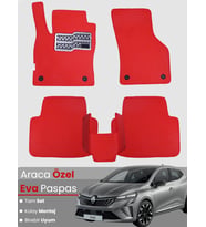 RENAULT CLİO 5 (2020-2025) Uyumlu EVA Paspas Tam Set–Oto Paspas,Araca Özel