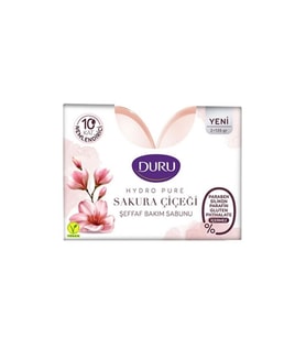 Duru Hydro Pure Sakura Çiçeği Şeffaf Bakım Sabunu 2 x 135 gr