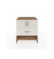 Kronos Şifonyer 2 Raflı Tek Çekmeceli 2 Kapaklı 88x59x96 Çam-Aytaşı