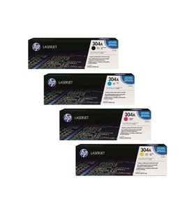 Cc530a (304a) 4 Renk Set Orijinal Toner - Cp1025