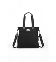 Smart Bags Kanvas Siyah Kadın Omuz Çantası SMB1309
