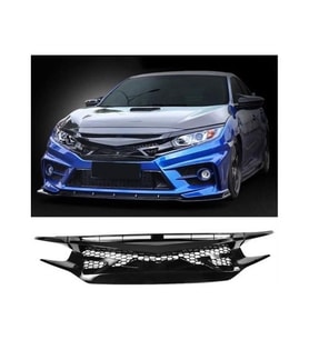 Çmk Honda Civic Fc5 2016-2020 Ön Panjur Jdm Stil