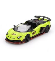 Mini GT 1/64 Lamborghini Aventador SVJ 63 Roadster Verde Shock - Blister Paket