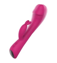 Ultra Güçlü Şarjlı Titreşimli Tavşan Vibratör 22 cm