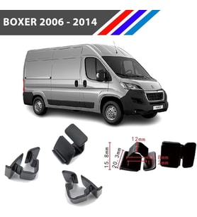 Peugeot Boxer Kaput İzalatör Klipsi 2006 - 2014 M1298 50 Adet