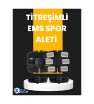 Titreşimli EMS Spor Cihazı Karın, Kol, Bacak Egzersizleri 2025