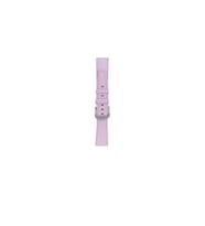 Fro LW38-43 20 mm Hakiki Deri Düz Pembe Kordon Silver Toka