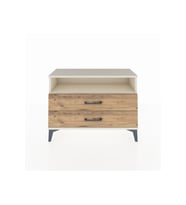 Arges Şifonyer Tek Raflı 2 Çekmeceli 88x30x64 Aytaşı-Çam