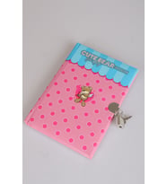 x Dekomus Özel Tasarım "Sweet Diary Collection" Kilitli Hatıra Defteri