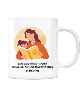ANNE İsimli Kupa Okuduğu En Güzel Kitap Annem