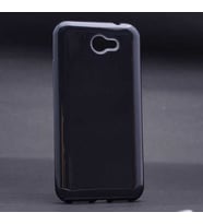 General Mobile 6 Kılıf Shining Simli Silikon Kılıf (Siyah)