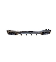 Mercedes W206 2021 - Tampon Difüzörü Arka Çıkış Siyah Egzoz Uçlu AMG M A2068859998 Wender